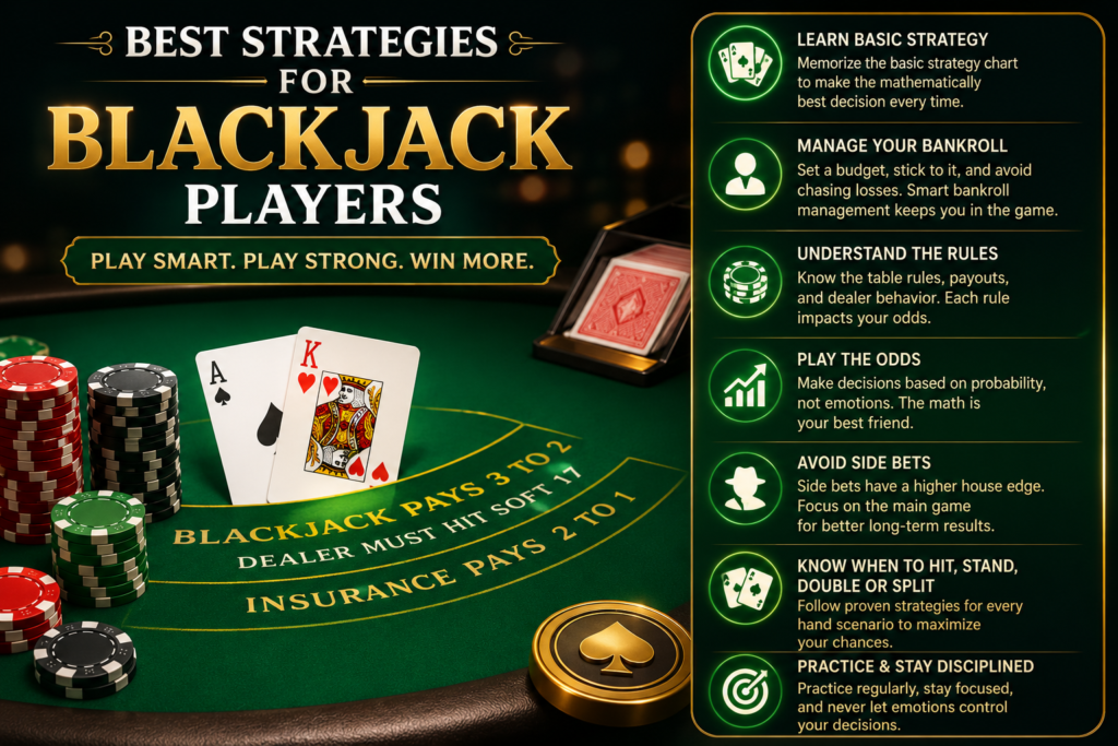 Best Strategies for Blackjack Players