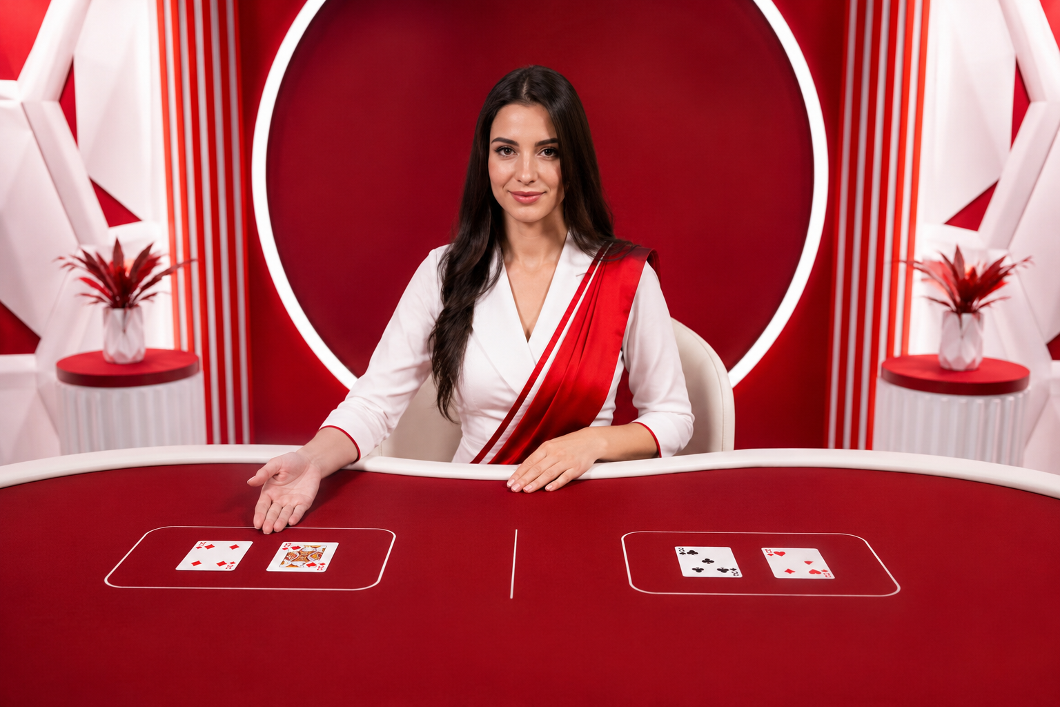 Create an image of Live Andar Bahar Game