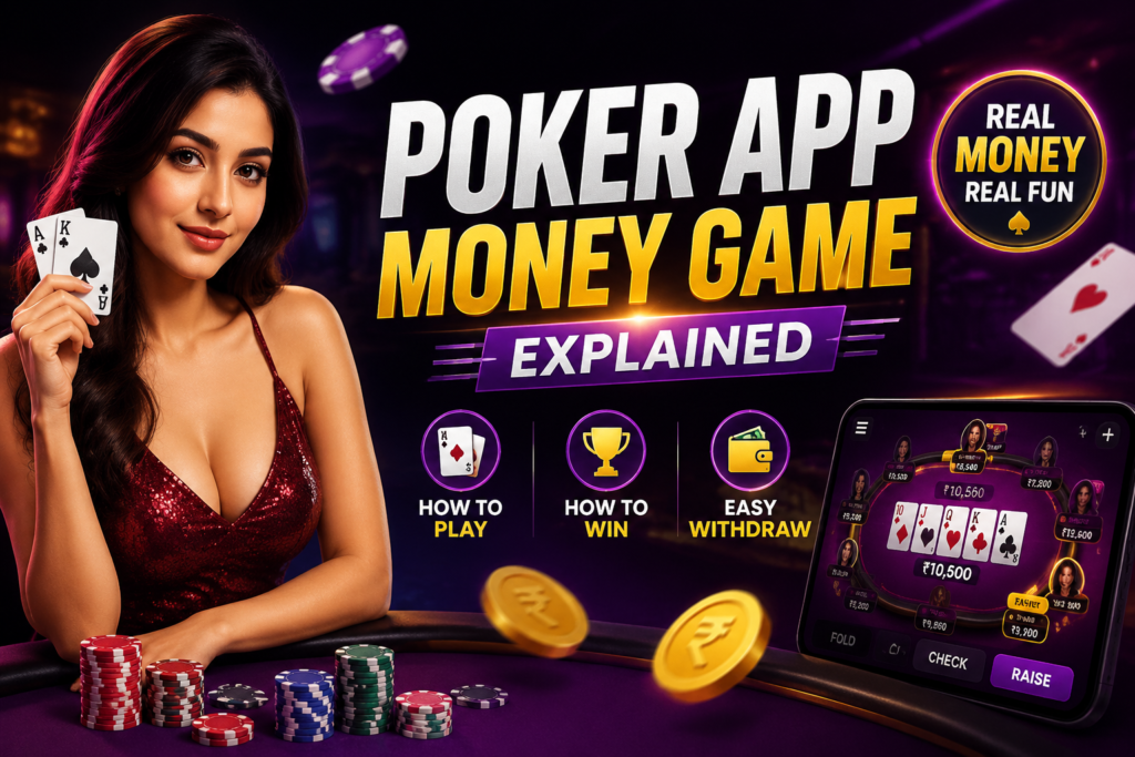 Poker App Money game